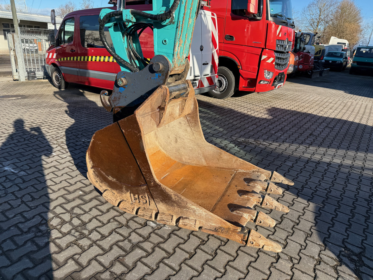 Beltegraver Kobelco SK210 NLC-10 Kettenbagger Oilquick Klima: bilde 9