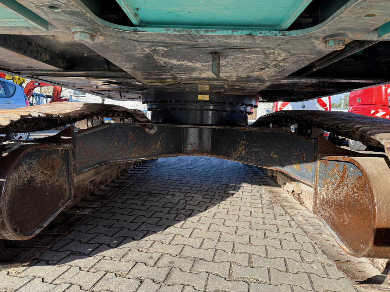 Beltegraver Kobelco SK210 NLC-10 Kettenbagger Oilquick Klima: bilde 17