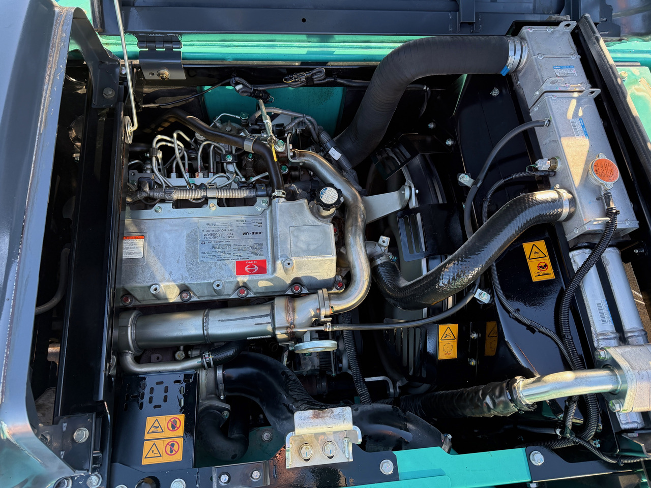 Beltegraver Kobelco SK210 NLC-10 Kettenbagger Oilquick Klima: bilde 18