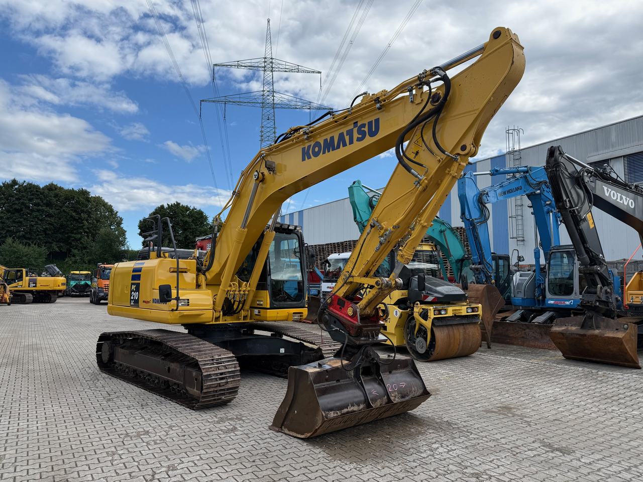Komatsu PC210 LC-10 Kettenbagger MS21 Kamera - Gravemaskin: bilde 3 Komatsu PC210 LC-10 Kettenbagger MS21 Kamera - Gravemaskin: bilde 3