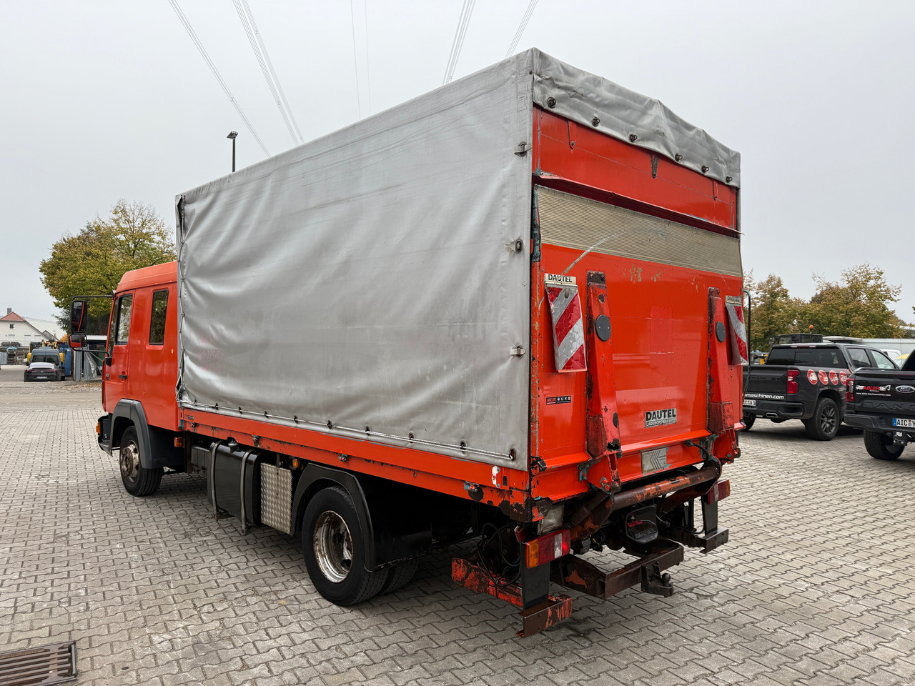 MAN 8.174 Pritsche+Plane+Ladebordwand DOKA L2000 - Kapellbil: bilde 5 MAN 8.174 Pritsche+Plane+Ladebordwand DOKA L2000 - Kapellbil: bilde 5