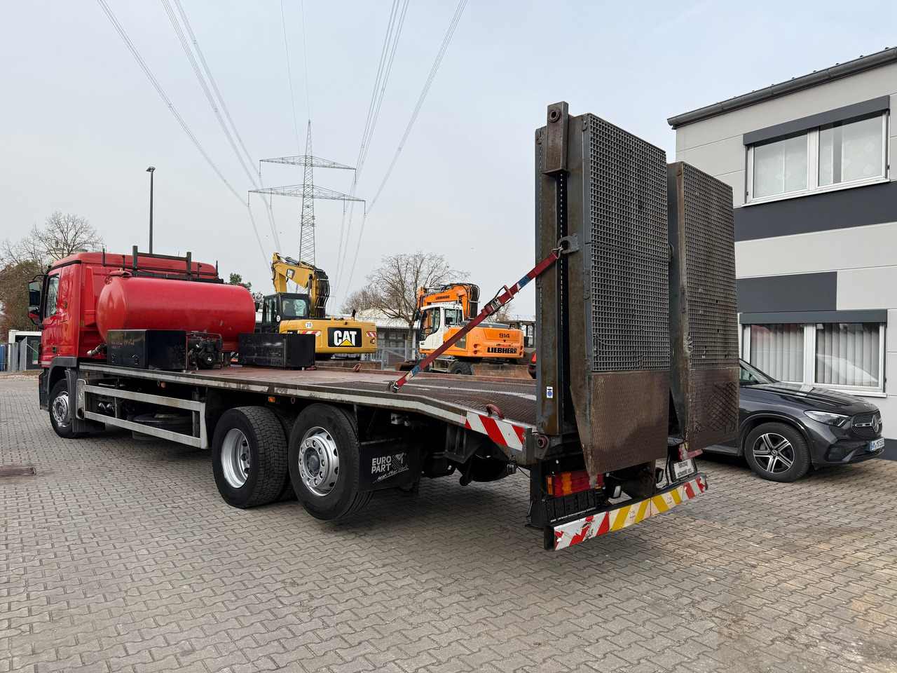 Mercedes-Benz 2541 Actros Baumaschinentransporter Klima Retarder - Transporter lastebil: bilde 5 Mercedes-Benz 2541 Actros Baumaschinentransporter Klima Retarder - Transporter lastebil: bilde 5