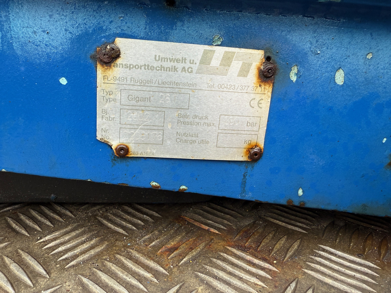 Liftdumper lastebil Mercedes-Benz 3243 Actros MP1 4-Achs Absetzkipper: bilde 13 Liftdumper lastebil Mercedes-Benz 3243 Actros MP1 4-Achs Absetzkipper: bilde 13