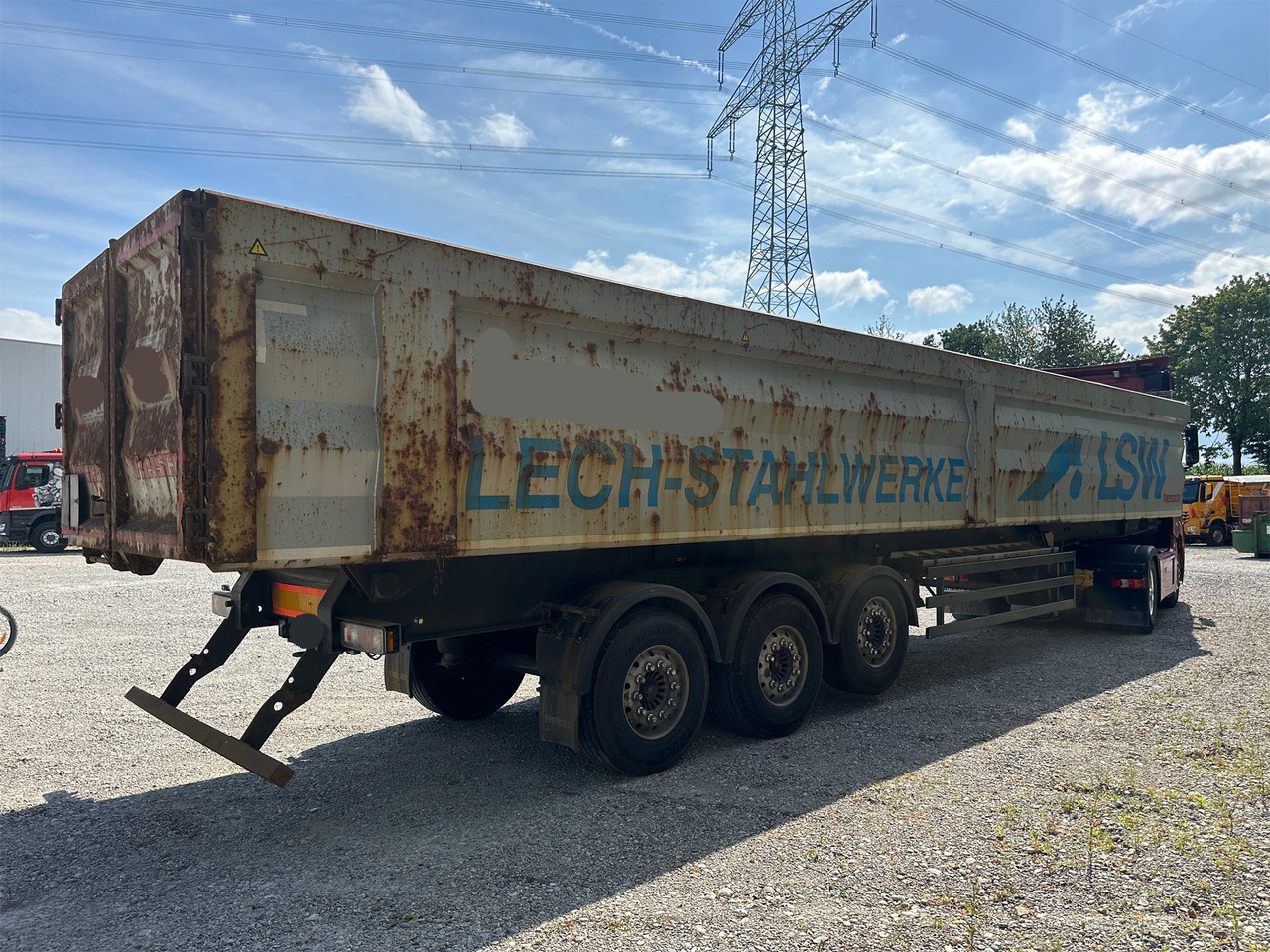 Reisch RHKS-35/24SL Stahl Kippmulde 50 m3 Metallschrott - Tippsemi: bilde 5 Reisch RHKS-35/24SL Stahl Kippmulde 50 m3 Metallschrott - Tippsemi: bilde 5