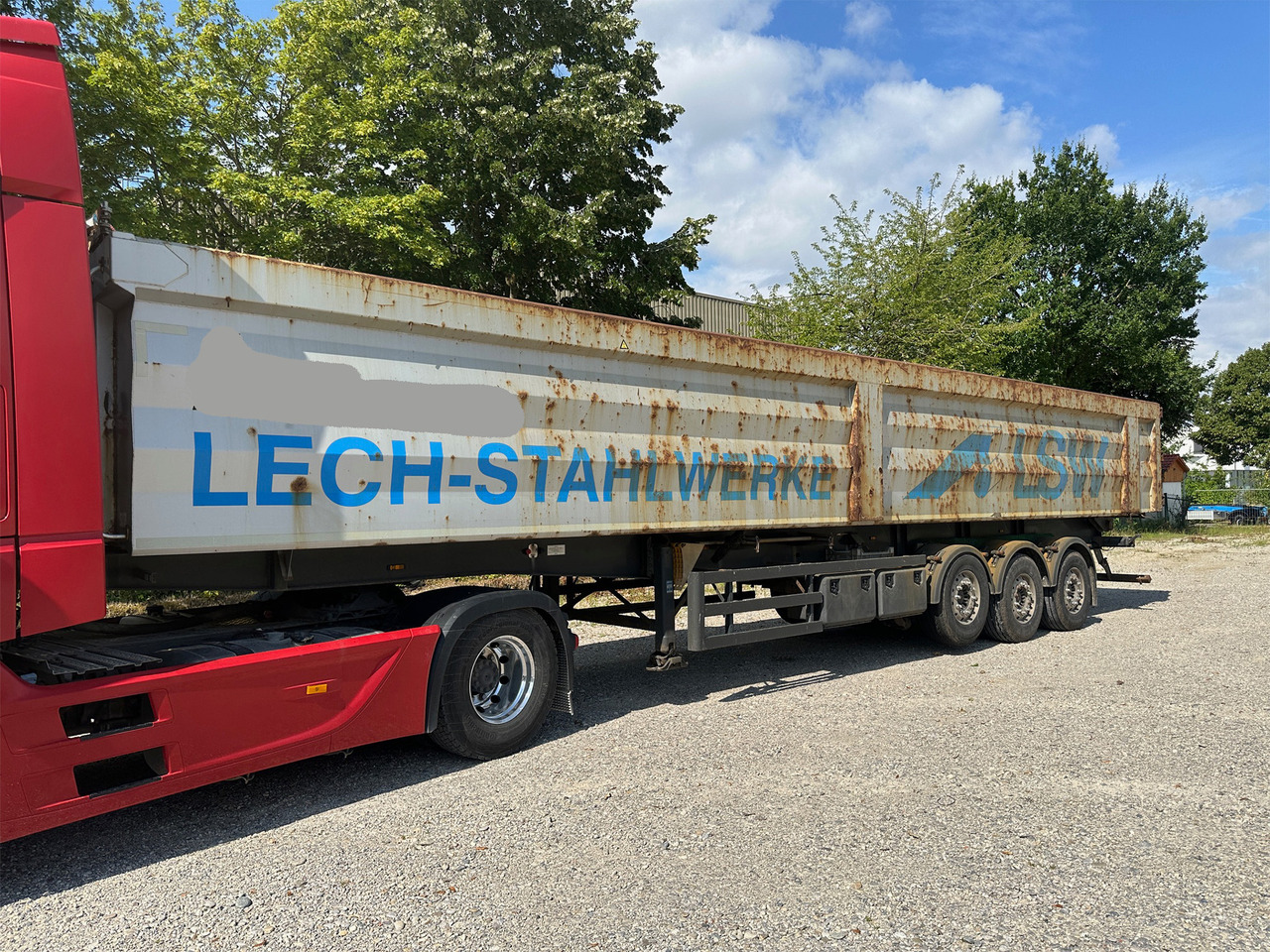 Reisch RHKS-35/24SL Stahl Kippmulde 50 m3 Metallschrott - Tippsemi: bilde 3 Reisch RHKS-35/24SL Stahl Kippmulde 50 m3 Metallschrott - Tippsemi: bilde 3