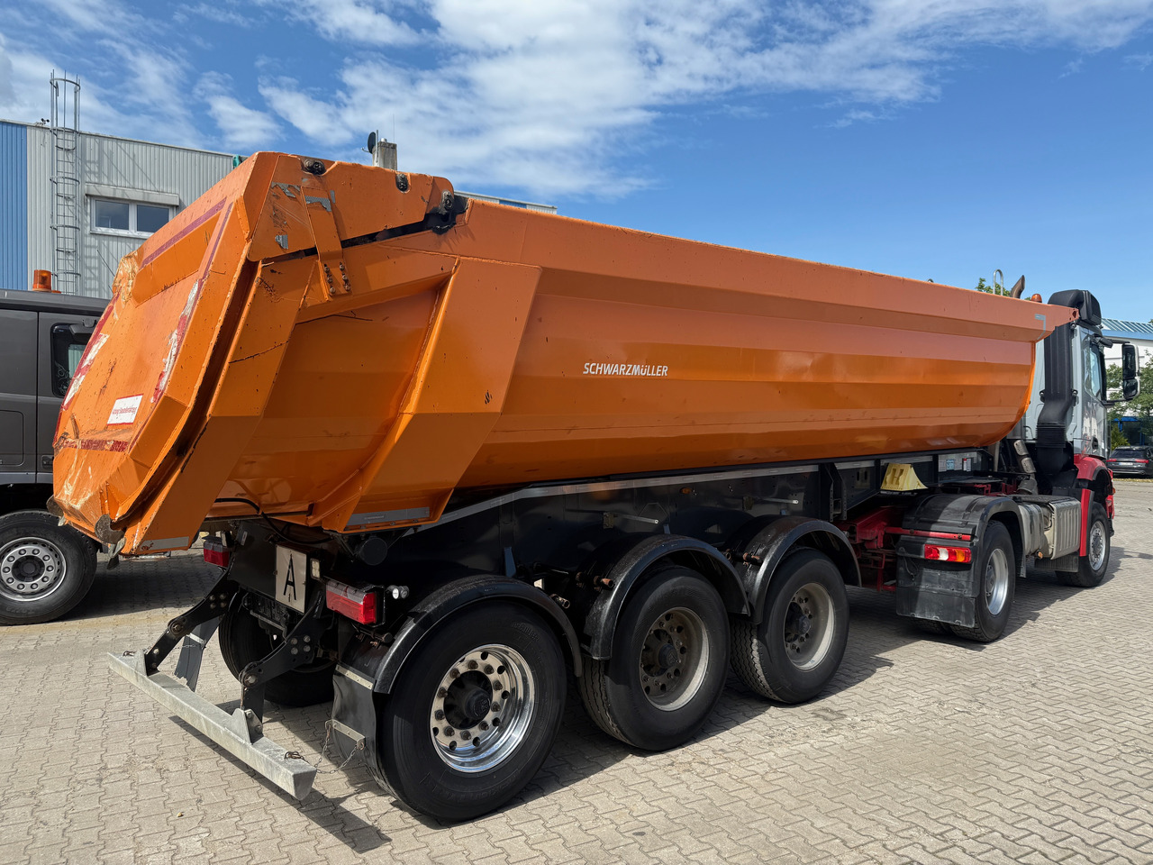 Schwarzmüller Kippauflieger Gesteinsmulde verstärkt Liftachse - Tippsemi: bilde 4 Schwarzmüller Kippauflieger Gesteinsmulde verstärkt Liftachse - Tippsemi: bilde 4
