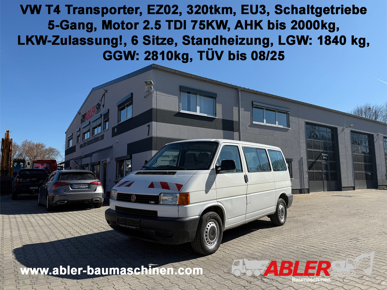 VW T4 Transporter 2.5 TDI - Personenbil: bilde 1 VW T4 Transporter 2.5 TDI - Personenbil: bilde 1