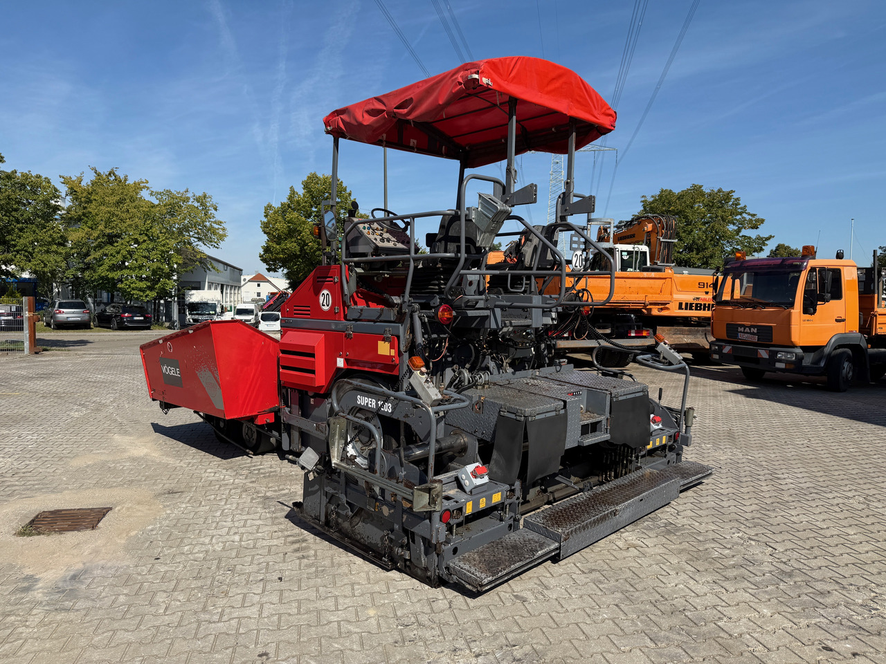 Vögele Super 1203 Asphalt-Radfertiger - Asfaltutlegger: bilde 5 Vögele Super 1203 Asphalt-Radfertiger - Asfaltutlegger: bilde 5