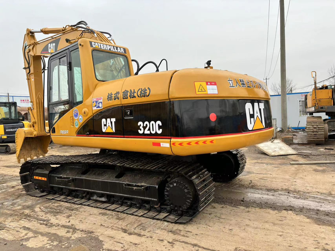 Caterpillar 320C - Beltegraver: bilde 1 Caterpillar 320C - Beltegraver: bilde 1
