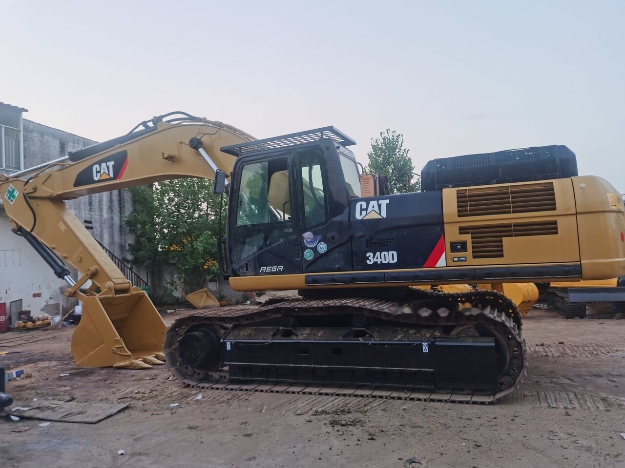 Caterpillar 340D - Beltegraver: bilde 1 Caterpillar 340D - Beltegraver: bilde 1