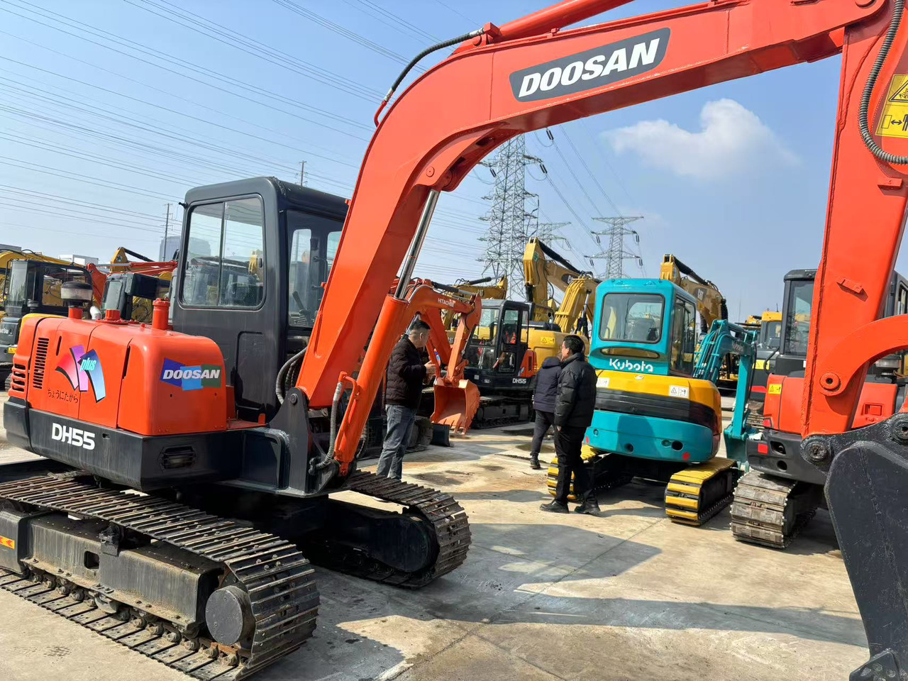 Doosan DH55 - Minigraver: bilde 2 Doosan DH55 - Minigraver: bilde 2