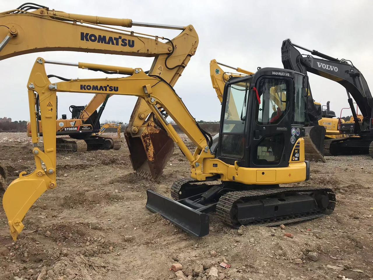 KOMATSU PC40MR - Minigraver: bilde 5 KOMATSU PC40MR - Minigraver: bilde 5