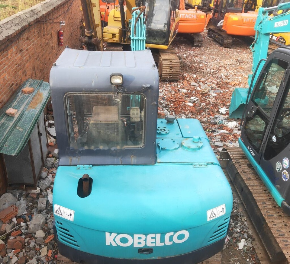 Kobelco SK60 with Swing Boom - Minigraver: bilde 4 Kobelco SK60 with Swing Boom - Minigraver: bilde 4