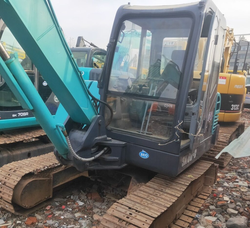 Kobelco SK60 with Swing Boom - Minigraver: bilde 3 Kobelco SK60 with Swing Boom - Minigraver: bilde 3