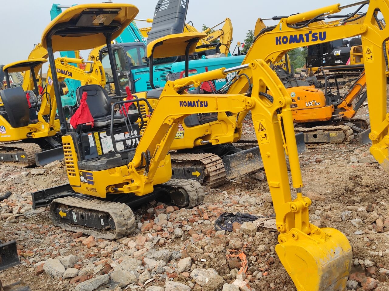 Komatsu PC18MR - Minigraver: bilde 3 Komatsu PC18MR - Minigraver: bilde 3