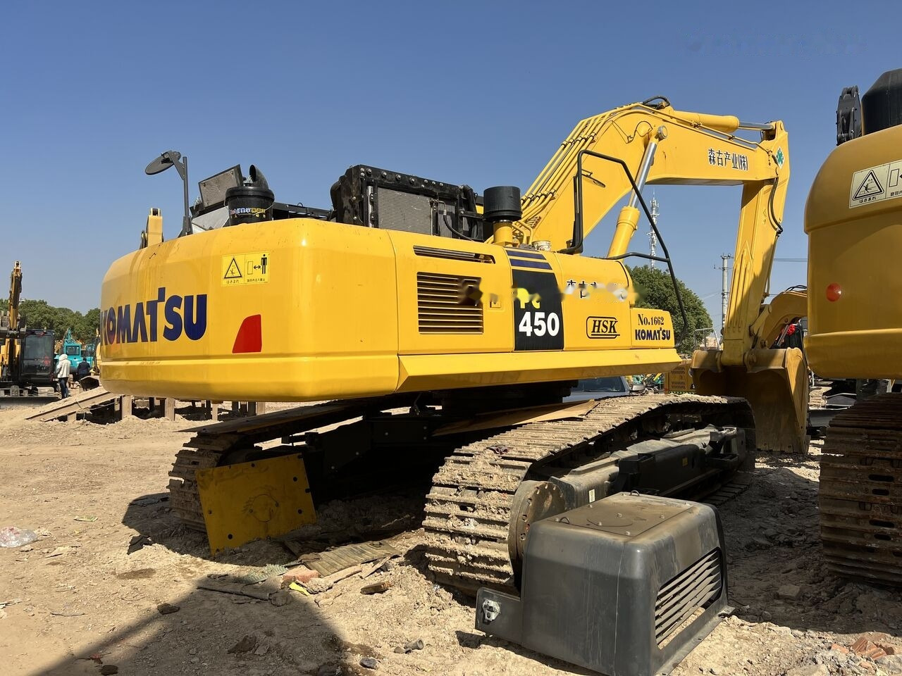 Komatsu PC450-8 - Beltegraver: bilde 4 Komatsu PC450-8 - Beltegraver: bilde 4