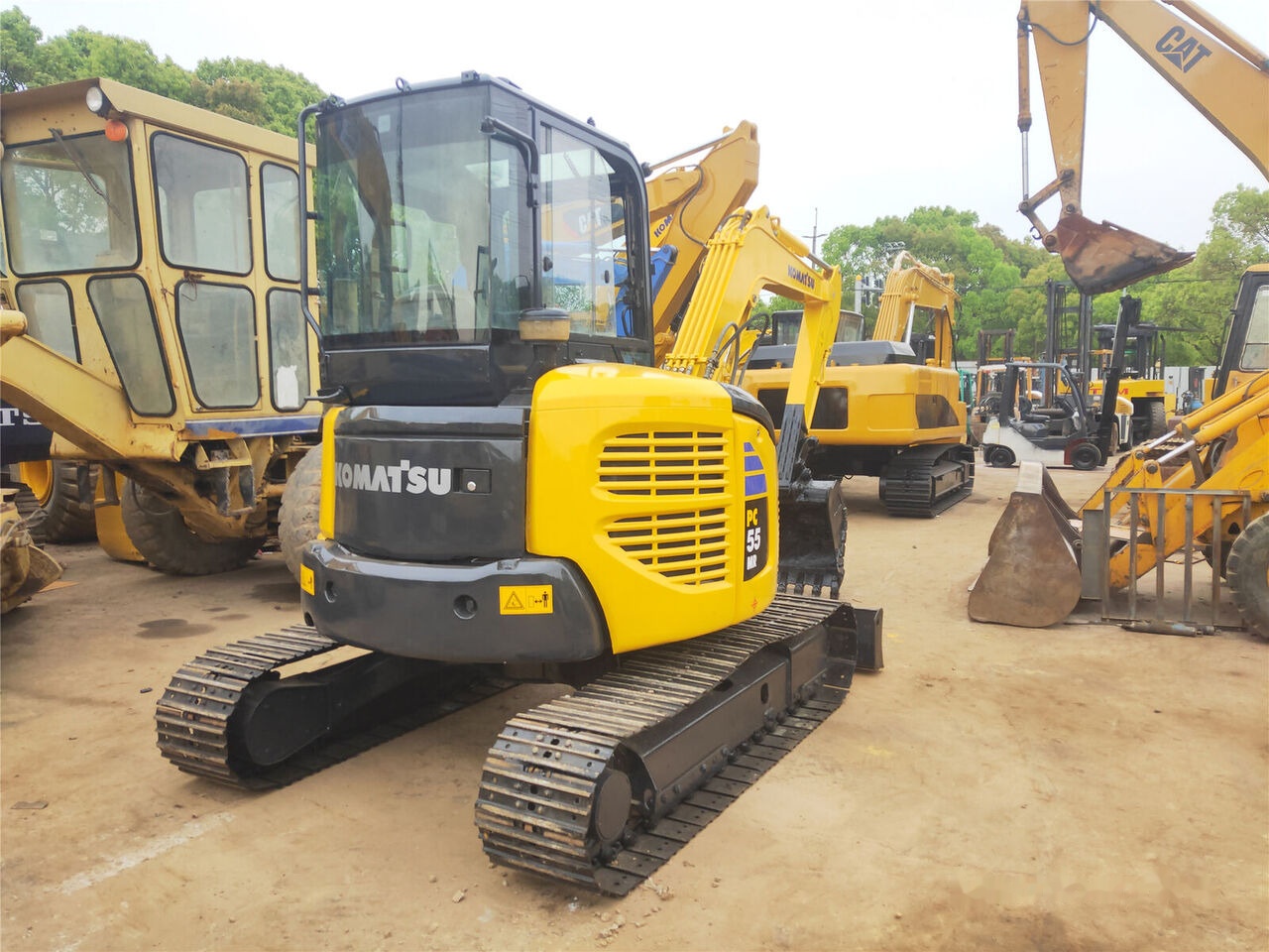 Komatsu PC55MR - Minigraver: bilde 2 Komatsu PC55MR - Minigraver: bilde 2