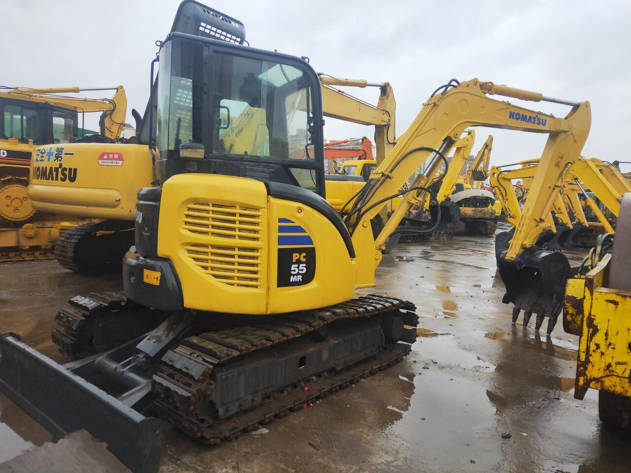 Komatsu PC55MR - Minigraver: bilde 2 Komatsu PC55MR - Minigraver: bilde 2