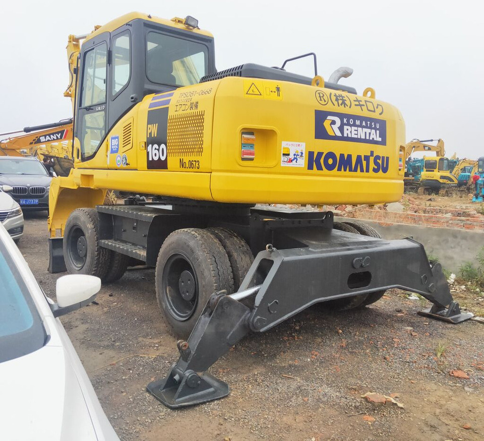 Komatsu PW160 - Hjulgraver: bilde 5 Komatsu PW160 - Hjulgraver: bilde 5