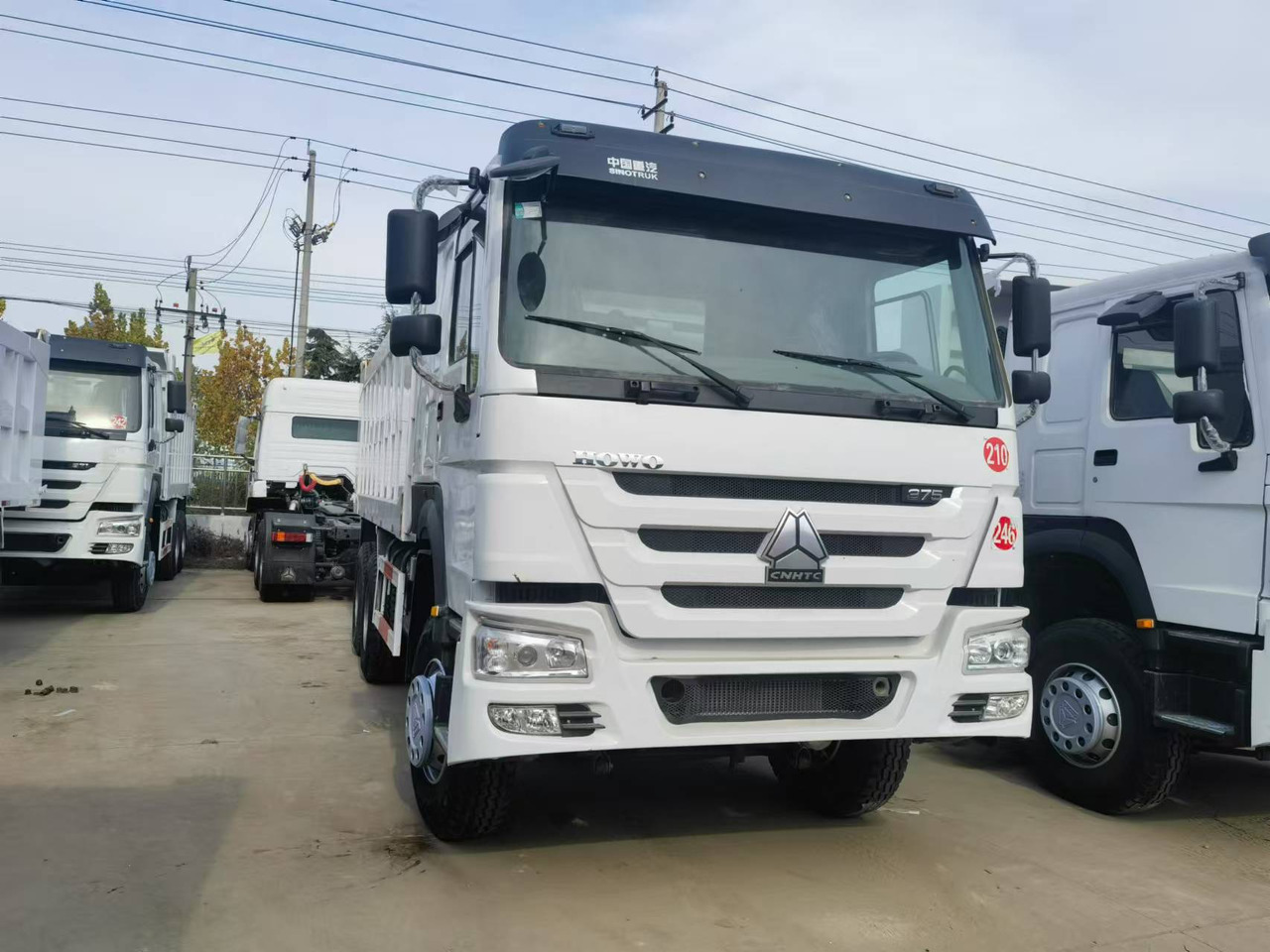 Tippbil Sinotruk HOWO 375 6*4 Dump truck: bilde 8 Tippbil Sinotruk HOWO 375 6*4 Dump truck: bilde 8