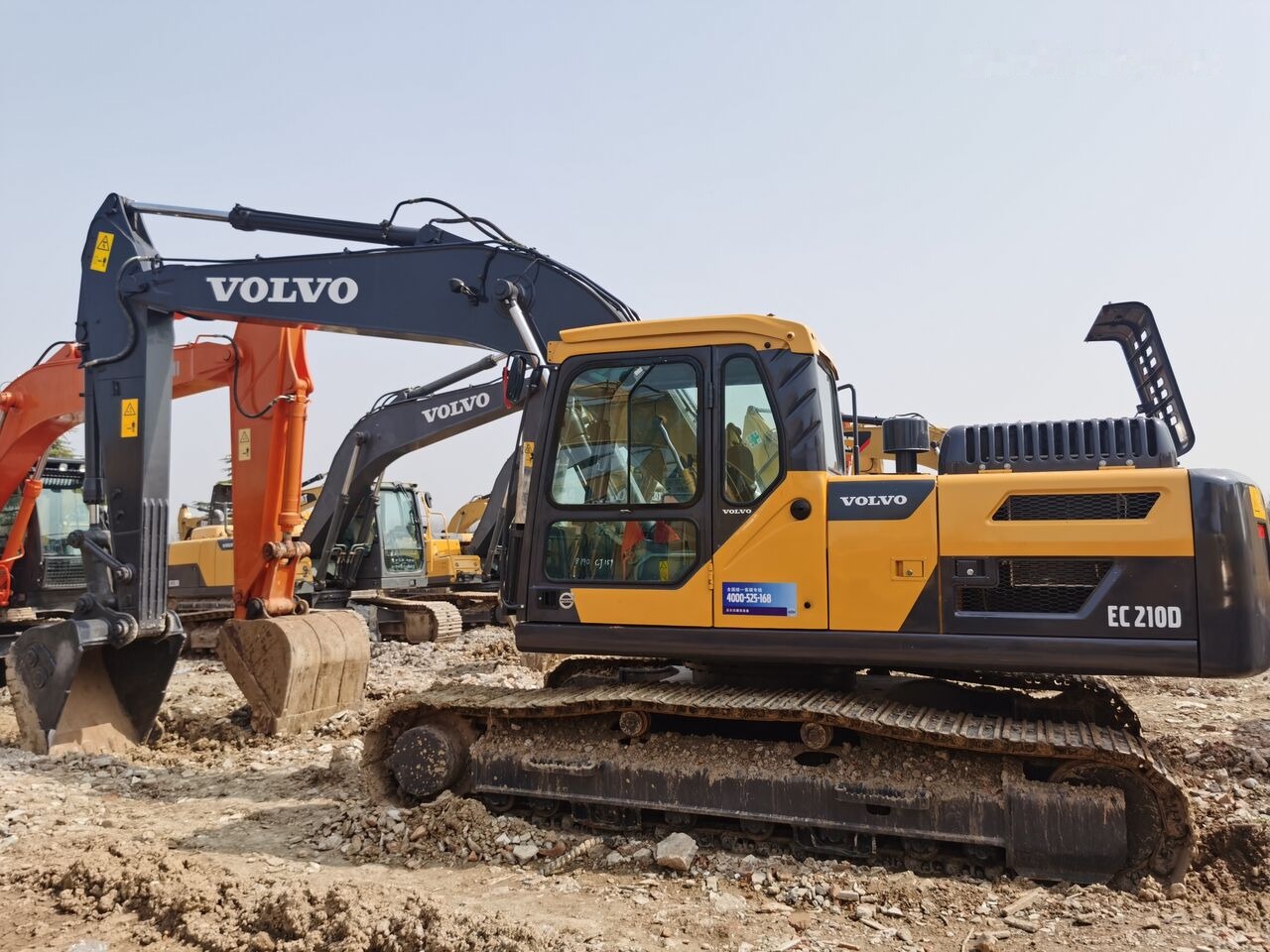 Volvo EC210D - Beltegraver: bilde 1 Volvo EC210D - Beltegraver: bilde 1