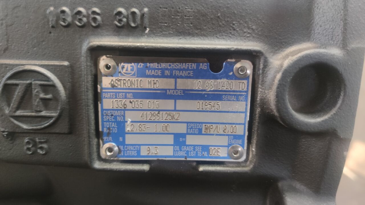 IVECO 12As1420TD IVECO Stralis truck - Girkasse for Lastebil: bilde 4 IVECO 12As1420TD IVECO Stralis truck - Girkasse for Lastebil: bilde 4