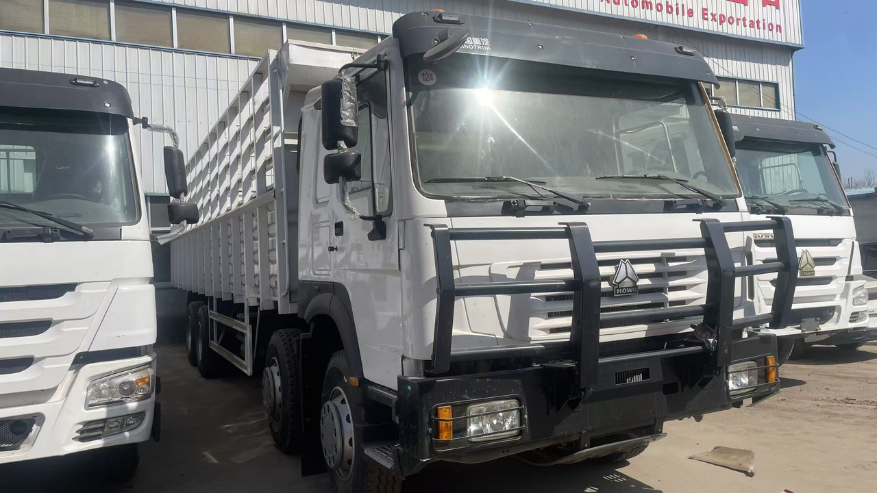 SINOTRUK HOWO 8*4 WITH FENCE - Dyretransport lastebil: bilde 4 SINOTRUK HOWO 8*4 WITH FENCE - Dyretransport lastebil: bilde 4