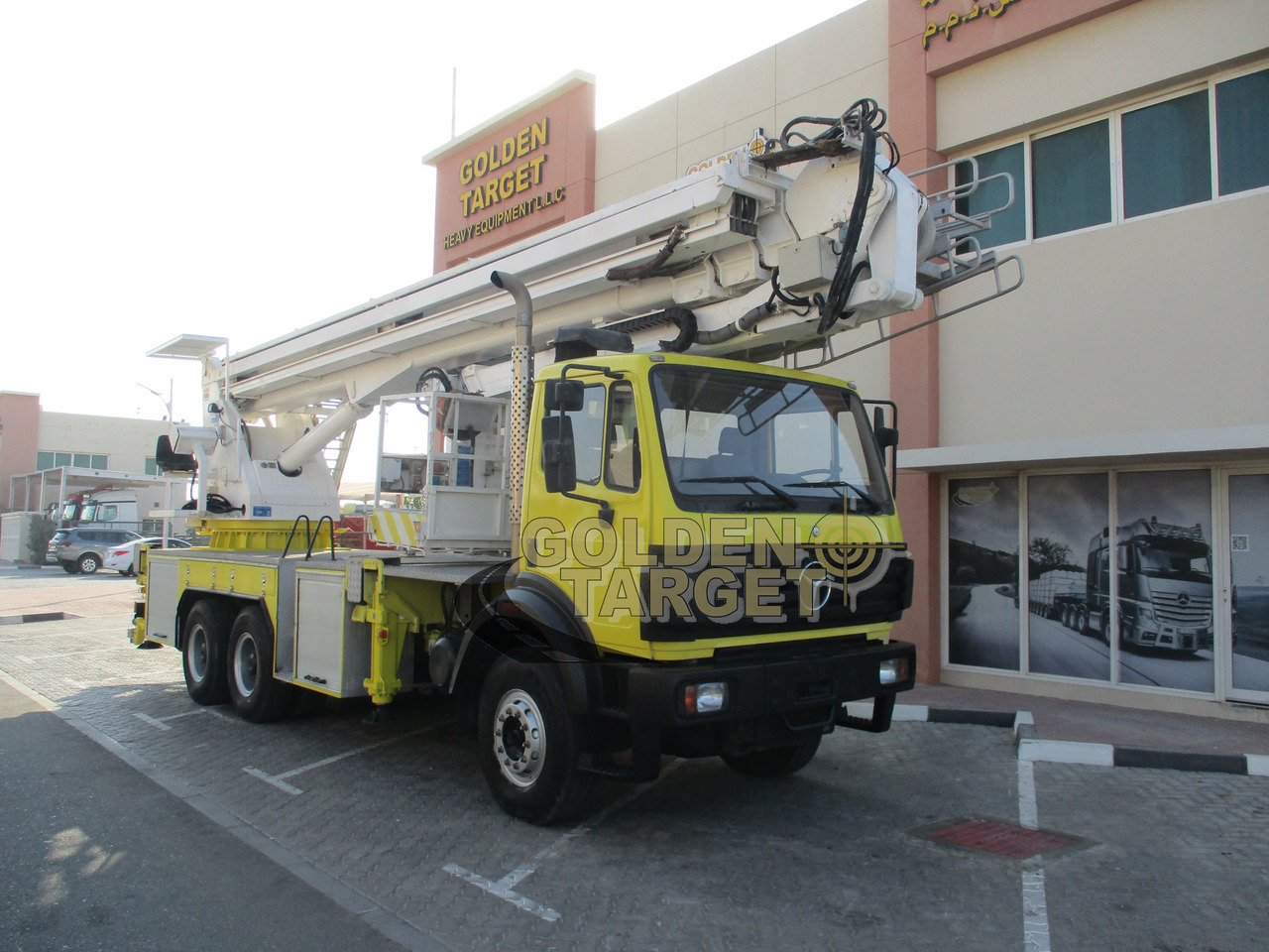 MERCEDES-BENZ 2638 6×4 MANLIFT TRUCK 1998 - Brannbil: bilde 1 MERCEDES-BENZ 2638 6×4 MANLIFT TRUCK 1998 - Brannbil: bilde 1
