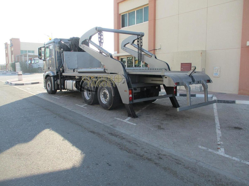 Mercedes-Benz 2642 6×2 Double Skip Loader with HIAB Crane - Laster: bilde 5 Mercedes-Benz 2642 6×2 Double Skip Loader with HIAB Crane - Laster: bilde 5