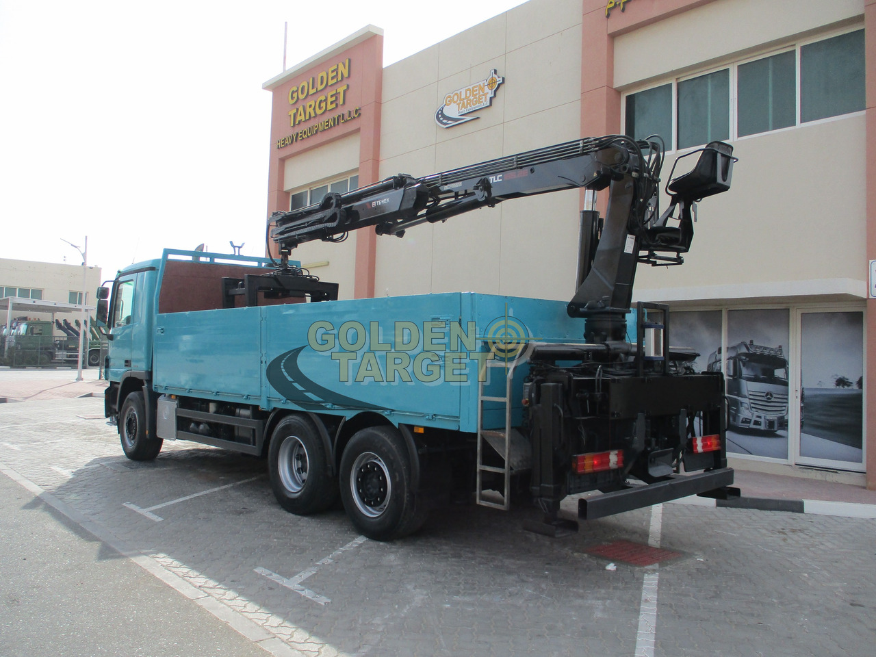 Mercedes-Benz Actros 2641 - Planbil, Kranbil: bilde 4 Mercedes-Benz Actros 2641 - Planbil, Kranbil: bilde 4