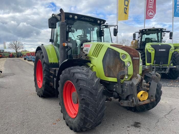 Claas Arion 650 - Traktor: bilde 1 Claas Arion 650 - Traktor: bilde 1