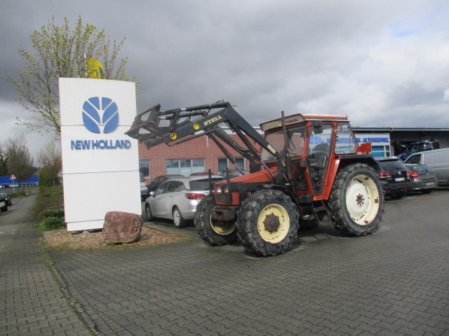 Fiat 70-88 DT mit Frontlader - Traktor: bilde 1 Fiat 70-88 DT mit Frontlader - Traktor: bilde 1