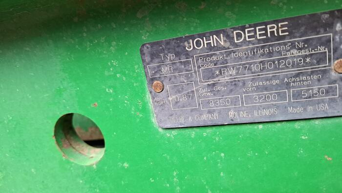 John Deere 7710 - Traktor: bilde 4 John Deere 7710 - Traktor: bilde 4