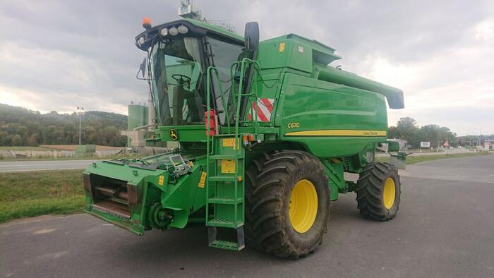 John Deere C 670 - Skurtresker: bilde 5 John Deere C 670 - Skurtresker: bilde 5