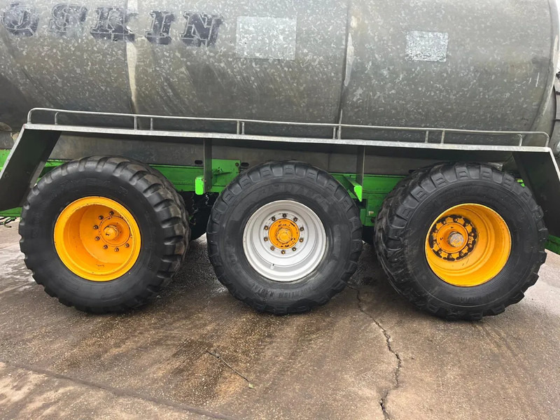Landbruksteknikk Joskin 20 m3 Giertank transport tank 3 asser waterwagen: bilde 7