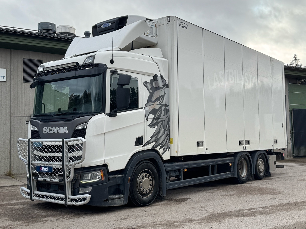 Kylbil Scania R450 B 6X2 NB -2019 | Carrier | Full-luft - Lastebil med kjøl: bilde 1 Kylbil Scania R450 B 6X2 NB -2019 | Carrier | Full-luft - Lastebil med kjøl: bilde 1