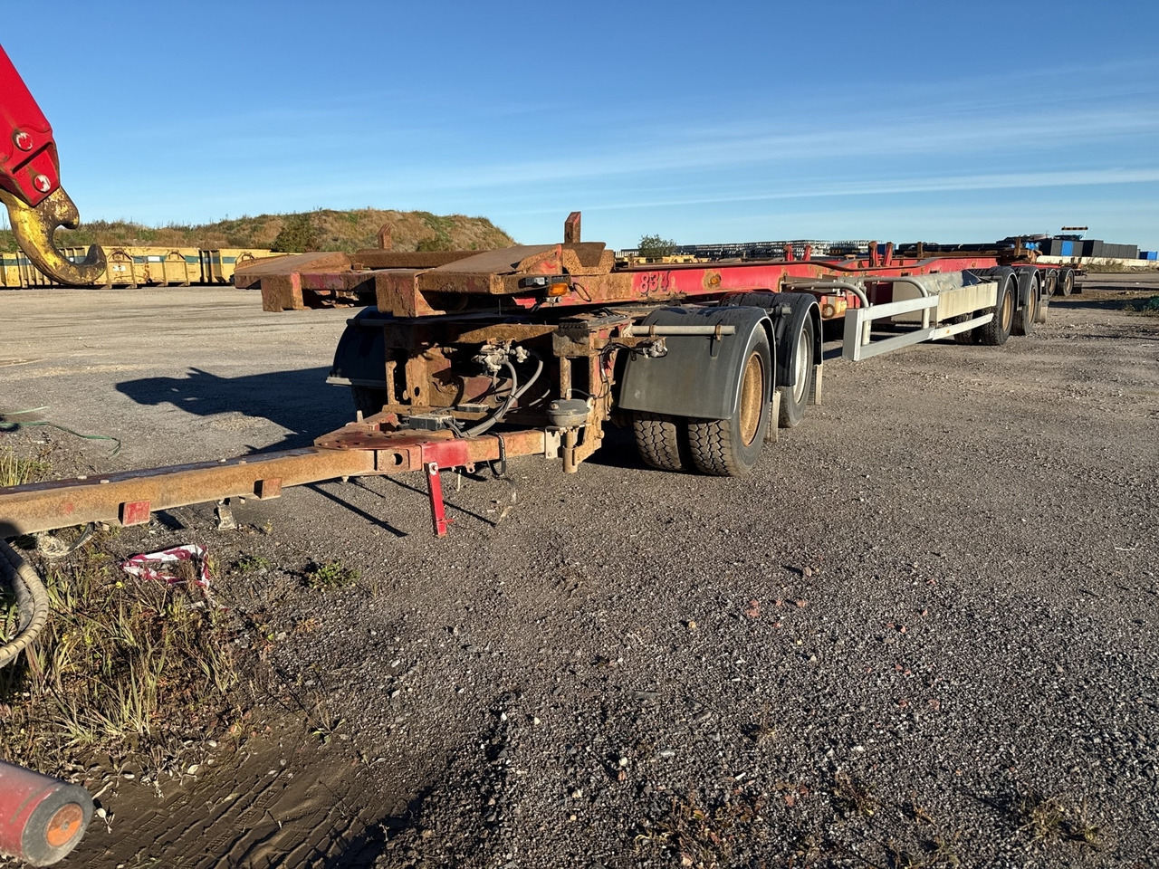 Lastväxlarsläp NÄRKO D4YF51H11 -2007 - Krokhenger/ Liftdumper henger: bilde 1 Lastväxlarsläp NÄRKO D4YF51H11 -2007 - Krokhenger/ Liftdumper henger: bilde 1