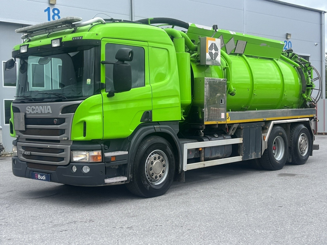Slamsugsbil Scania P400 6X2-4 -2012 | Korp & Son | ADR - Tankbil: bilde 1 Slamsugsbil Scania P400 6X2-4 -2012 | Korp & Son | ADR - Tankbil: bilde 1