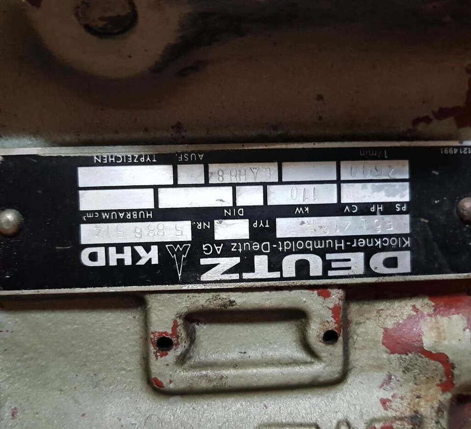 Deutz F6L 413 R 5 8865514 Deutz F6L 413 R - Sylinderblokk for Lastebil: bilde 2 Deutz F6L 413 R 5 8865514 Deutz F6L 413 R - Sylinderblokk for Lastebil: bilde 2