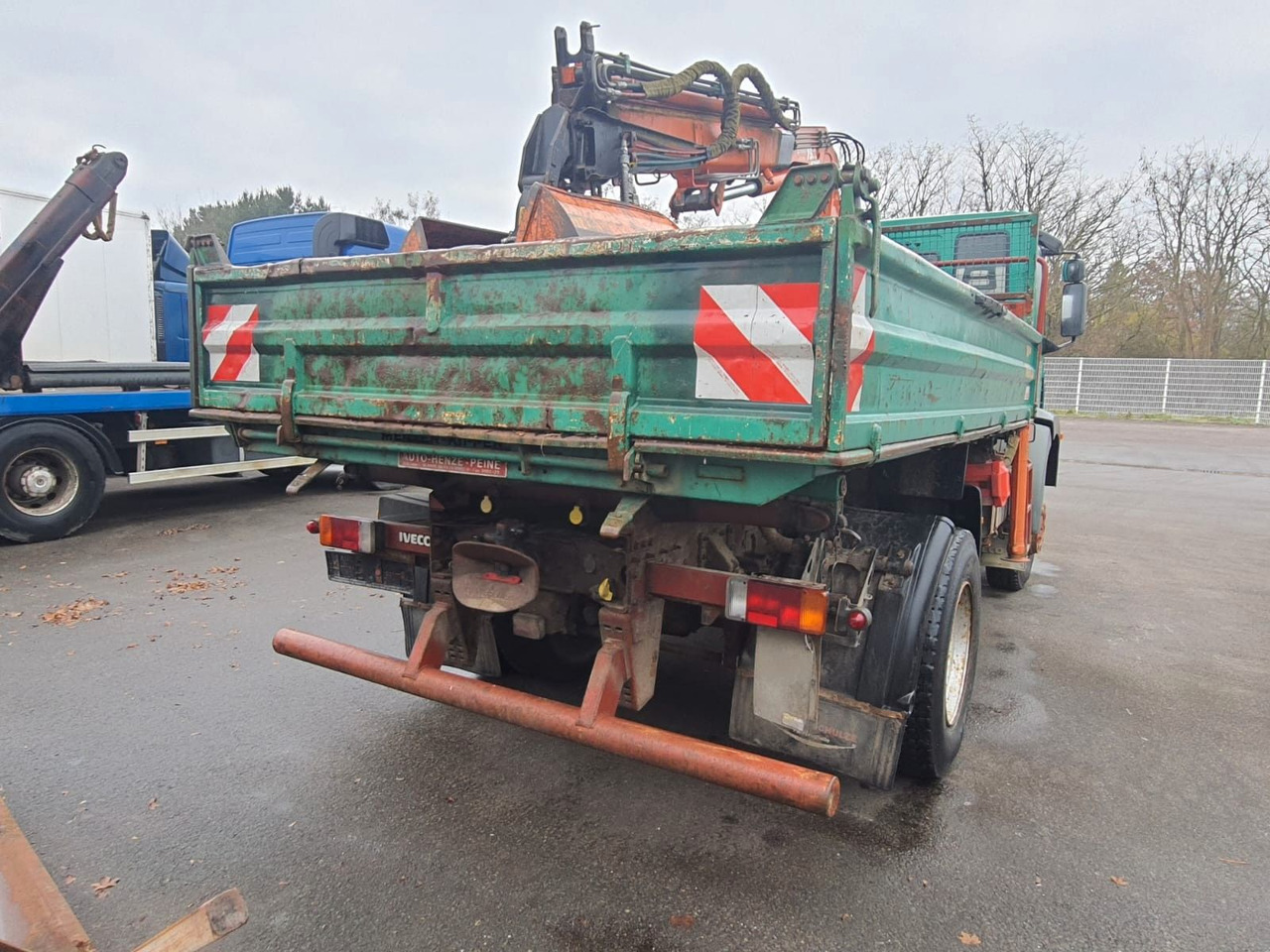 Iveco ML140E18 Dreiseitenkipper 4x4 mit Kran+Greifere - Tippbil: bilde 4 Iveco ML140E18 Dreiseitenkipper 4x4 mit Kran+Greifere - Tippbil: bilde 4