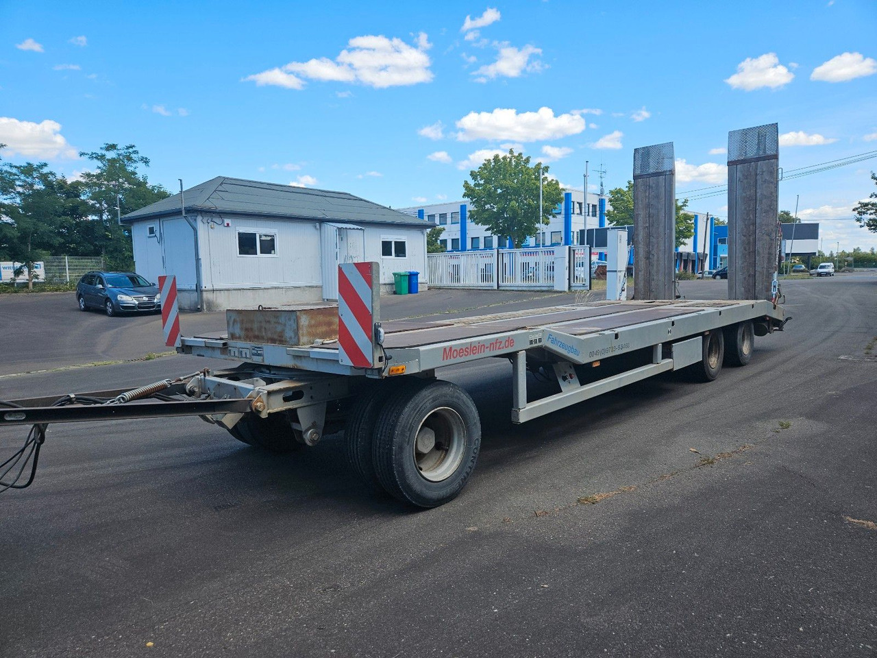 Möslein T3 Tieflader 30t mit Rampen TÜV NEU - Lavloader tilhenger: bilde 1 Möslein T3 Tieflader 30t mit Rampen TÜV NEU - Lavloader tilhenger: bilde 1