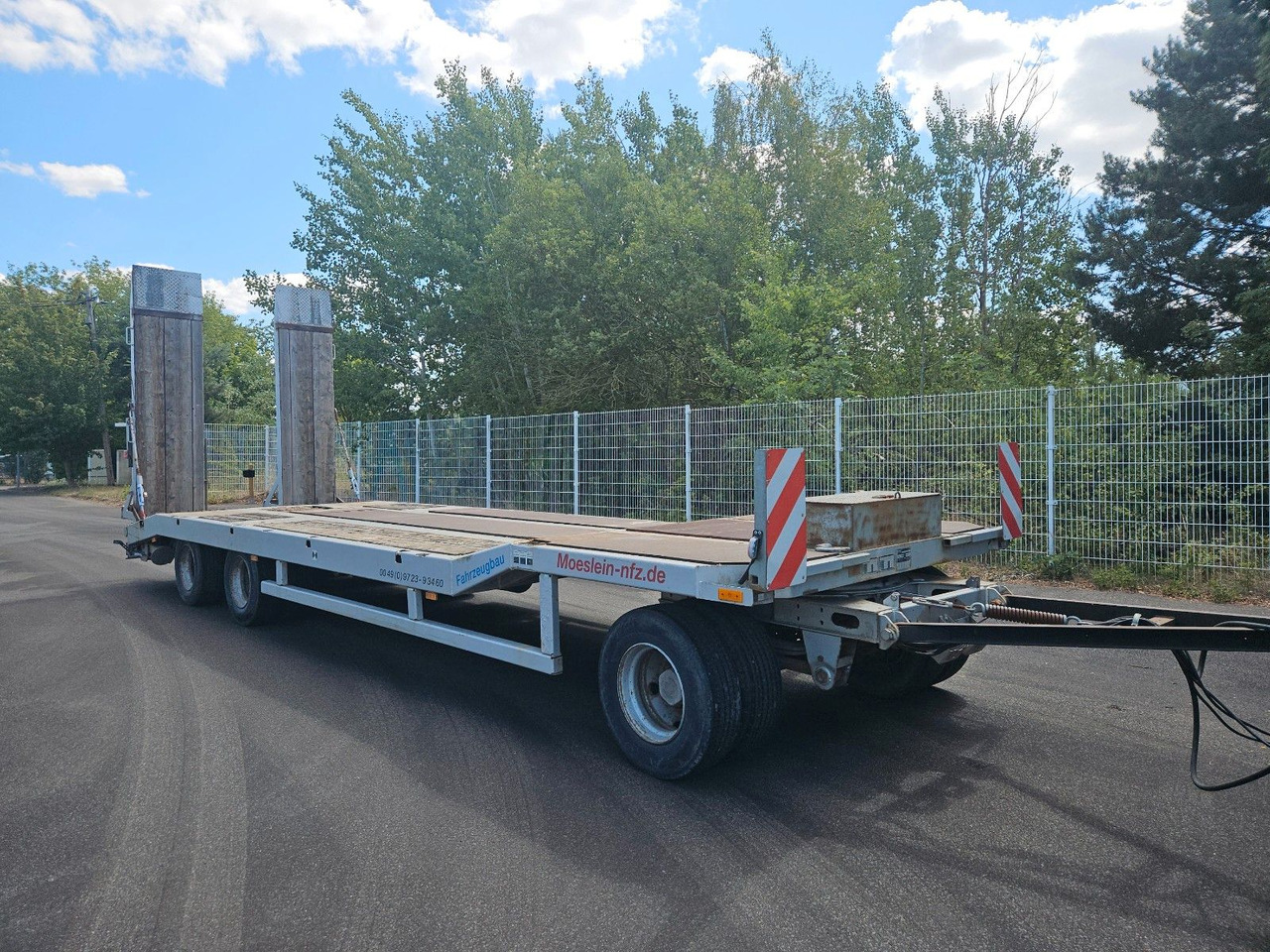 Möslein T3 Tieflader 30t mit Rampen TÜV NEU - Lavloader tilhenger: bilde 2 Möslein T3 Tieflader 30t mit Rampen TÜV NEU - Lavloader tilhenger: bilde 2