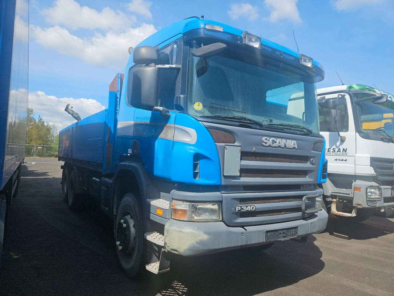 Scania P340 6x6 Pritsche Schaltgetriebe Blatt/Blatt - Planbil: bilde 2 Scania P340 6x6 Pritsche Schaltgetriebe Blatt/Blatt - Planbil: bilde 2