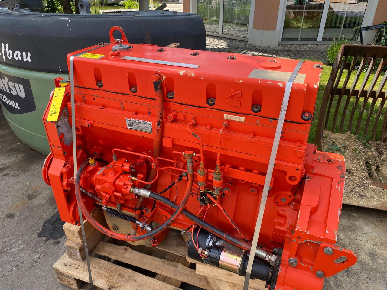 Cummins LT 10 aus O&K L45 - Motor for Bygg og anlegg: bilde 1 Cummins LT 10 aus O&K L45 - Motor for Bygg og anlegg: bilde 1