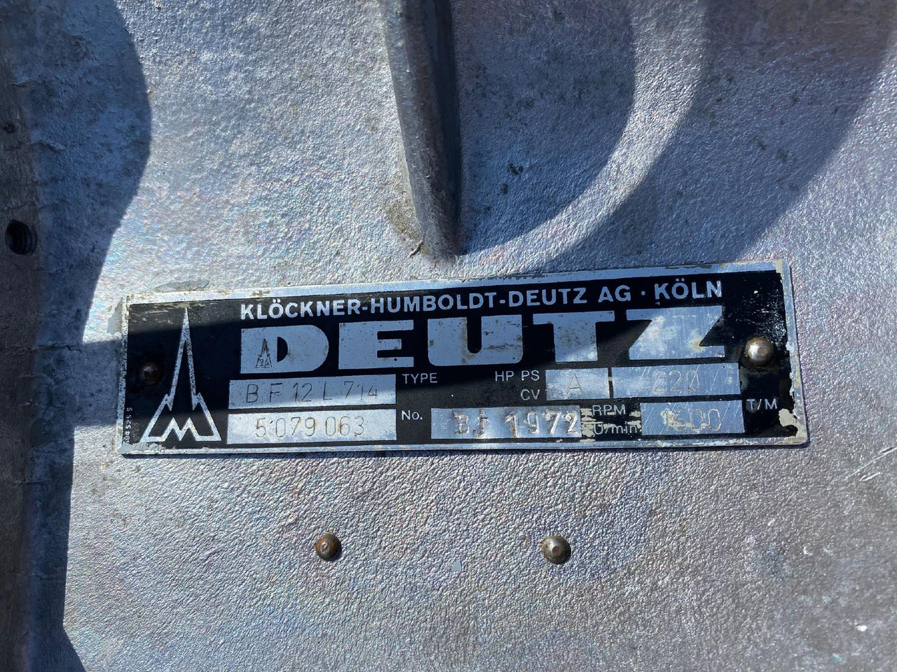 Deutz BF12L714 - Motor for Bygg og anlegg: bilde 3 Deutz BF12L714 - Motor for Bygg og anlegg: bilde 3