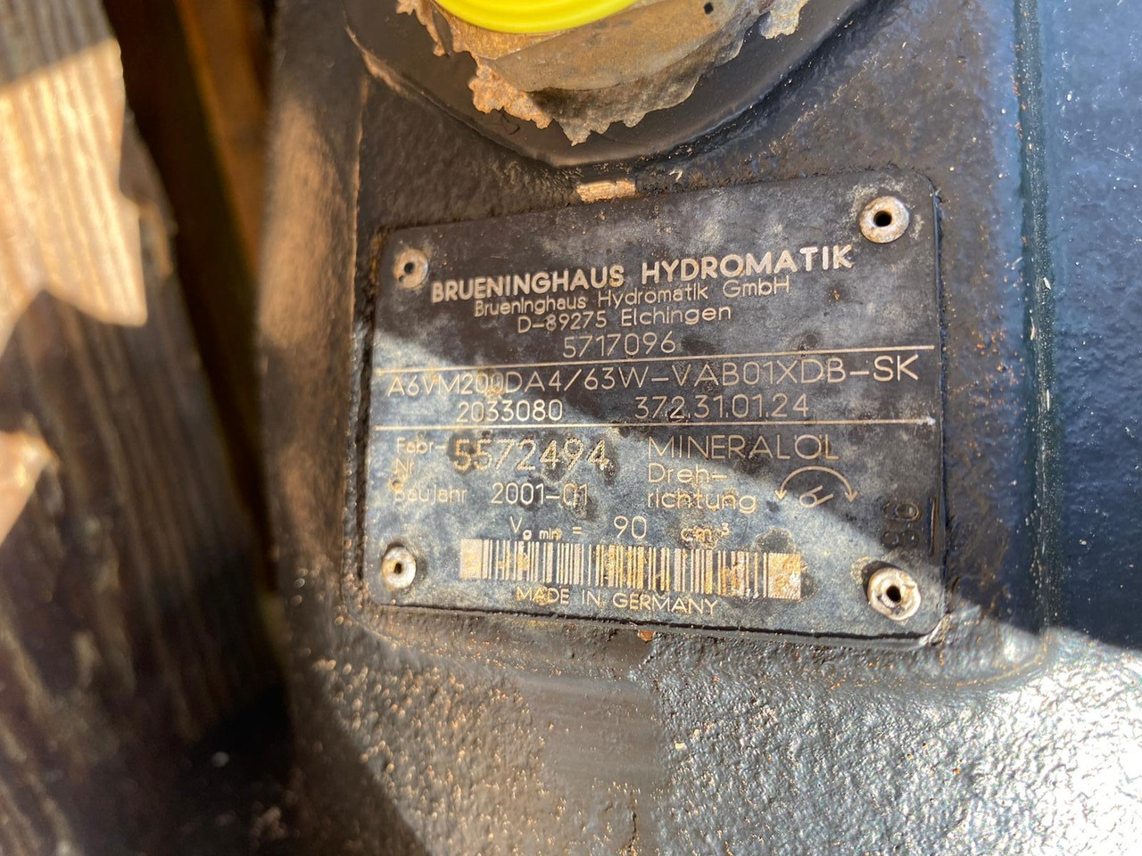 Hydromatik A6VM 200 DA aus L564 - Hydraulisk pumpe for Bygg og anlegg: bilde 2 Hydromatik A6VM 200 DA aus L564 - Hydraulisk pumpe for Bygg og anlegg: bilde 2