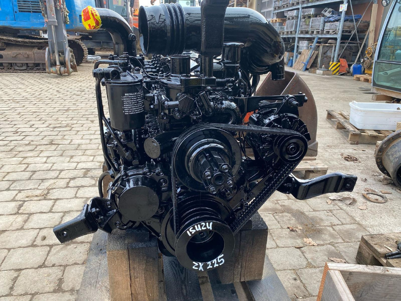 Isuzu AA6BG1T aus ZX 225 - Motor for Bygg og anlegg: bilde 4 Isuzu AA6BG1T aus ZX 225 - Motor for Bygg og anlegg: bilde 4