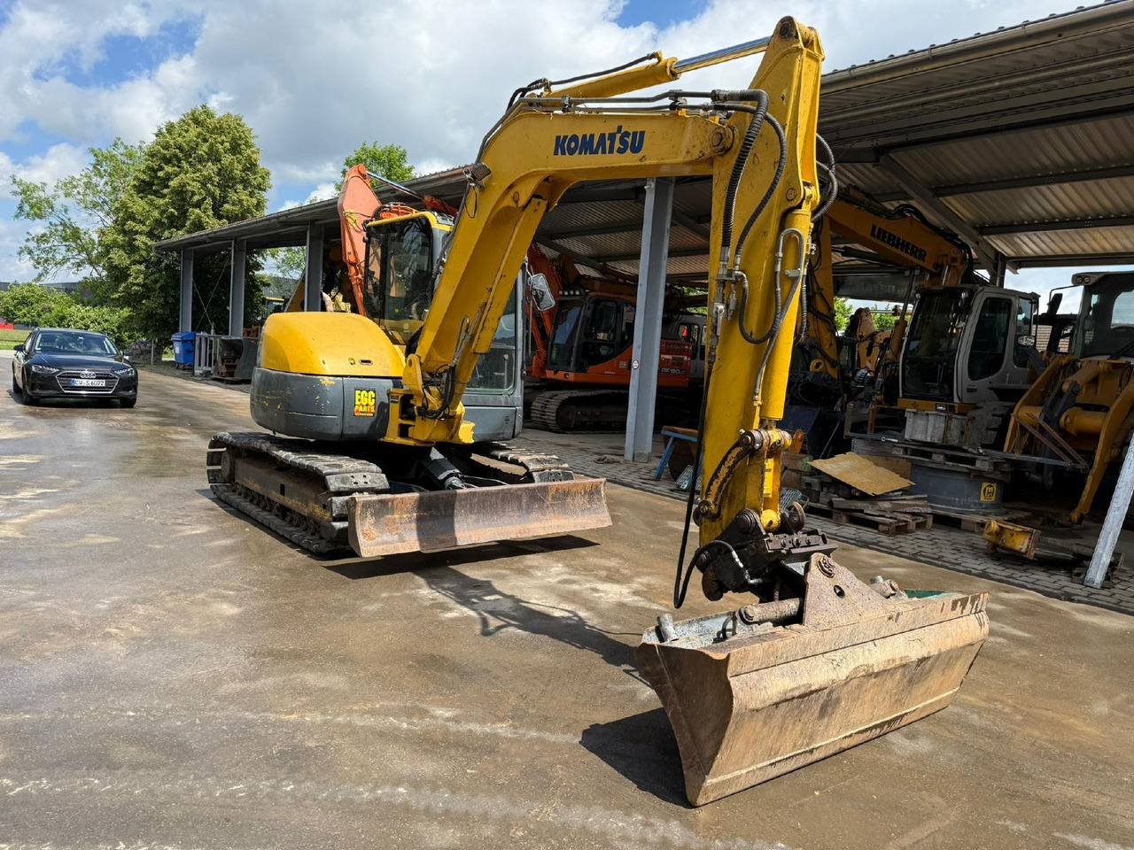 Komatsu PC 80 MR -3 - Beltegraver: bilde 4 Komatsu PC 80 MR -3 - Beltegraver: bilde 4