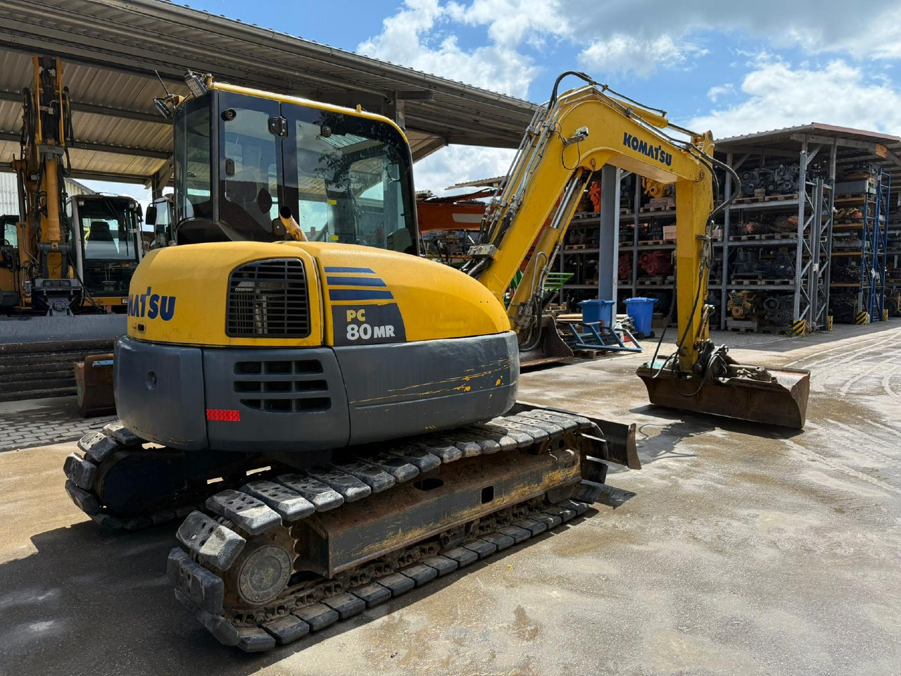 Komatsu PC 80 MR -3 - Beltegraver: bilde 2 Komatsu PC 80 MR -3 - Beltegraver: bilde 2