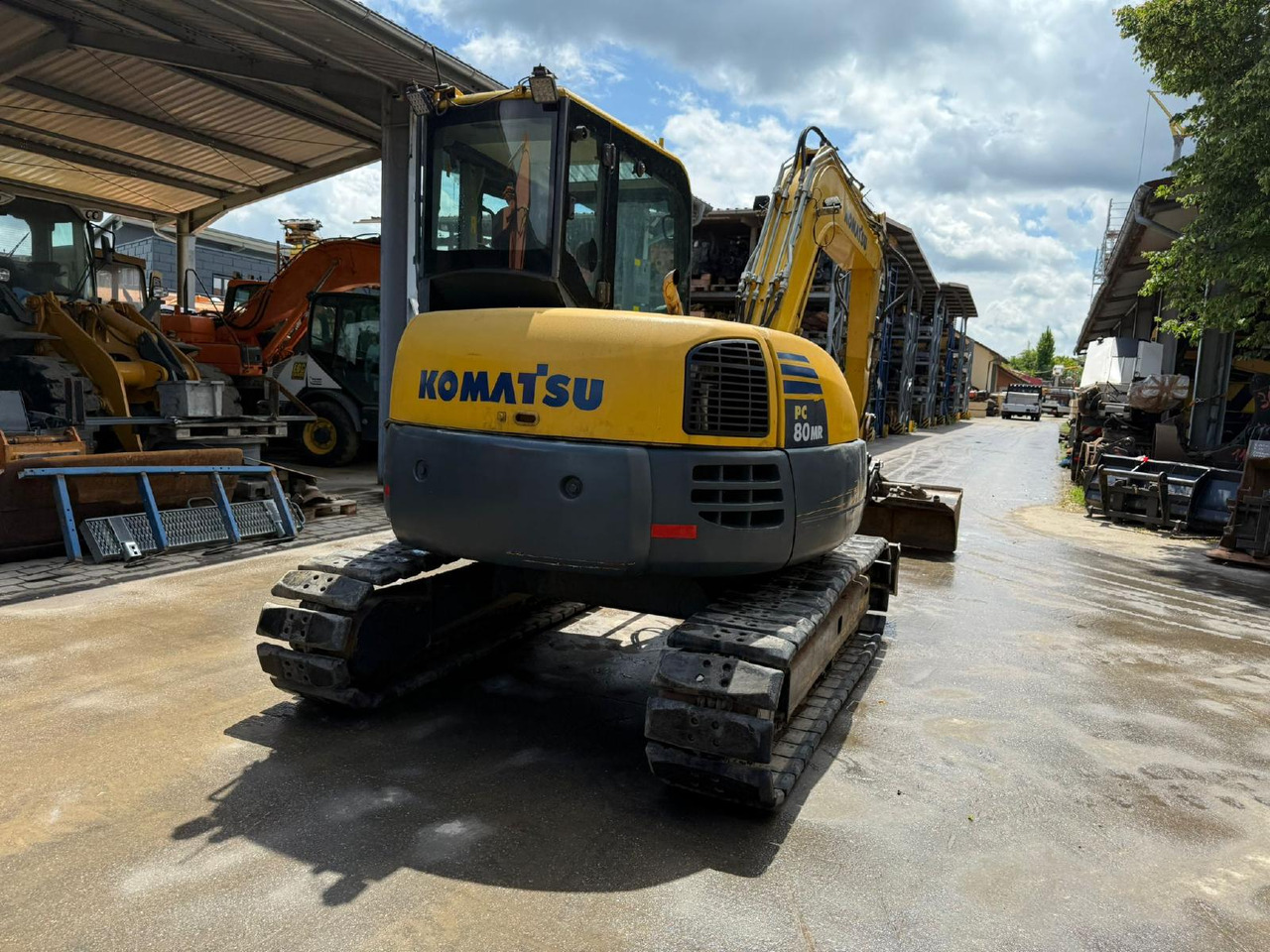 Komatsu PC 80 MR -3 - Beltegraver: bilde 5 Komatsu PC 80 MR -3 - Beltegraver: bilde 5